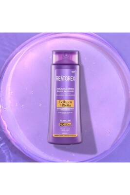 Restorex Collagen & Biotin Hacimsiz Saçlar Için Dolgunlaştırıcı Şampuan 500ml - 6