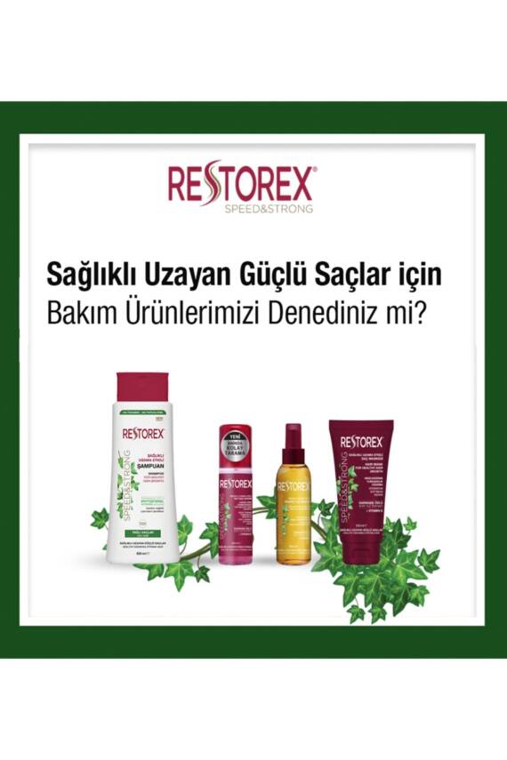 Restorex İnce Telli Yağlı Saçlar İçin Sağlıklı Uzama Etkili Şampuan 500 ml - 5