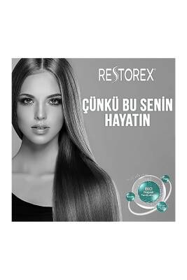 Restorex Kırık Ve Işlem Görmüş Saçlar Için Onarıcı Keratin Argan Bakım Şampuanı 500 ml - 4