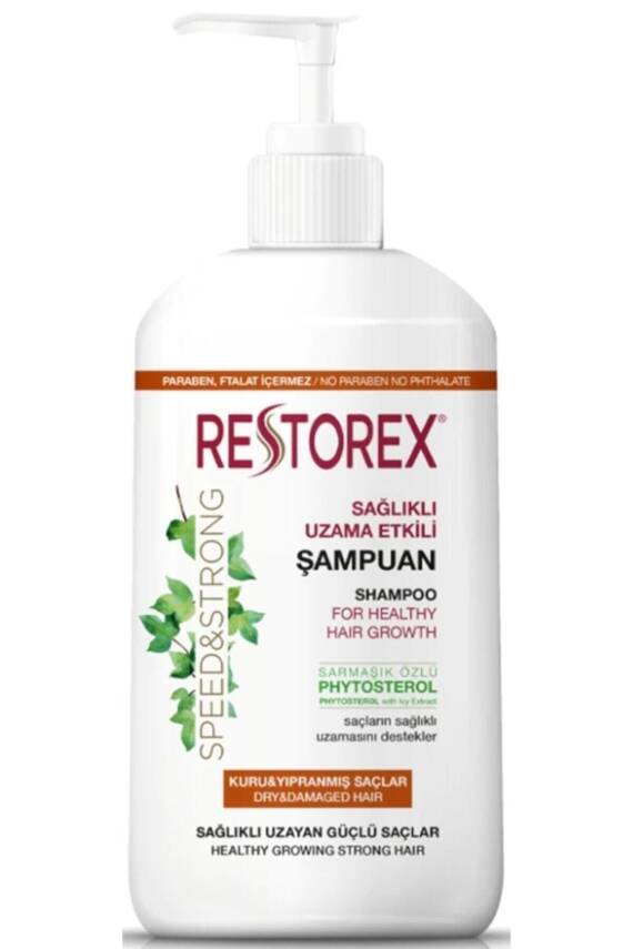 Restorex Kuru ve Yıpranmış Saçlar İçin Onarıcı Şampuan 1000 Ml - 1