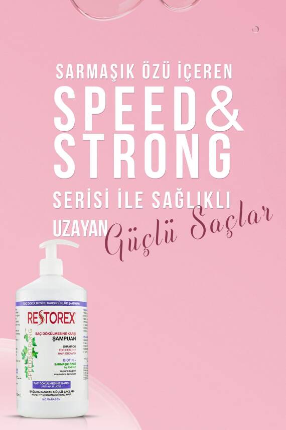 Restorex Saç Dökülmesine Karşı Ekstra Direnç Şampuanı 1000 Ml - 2