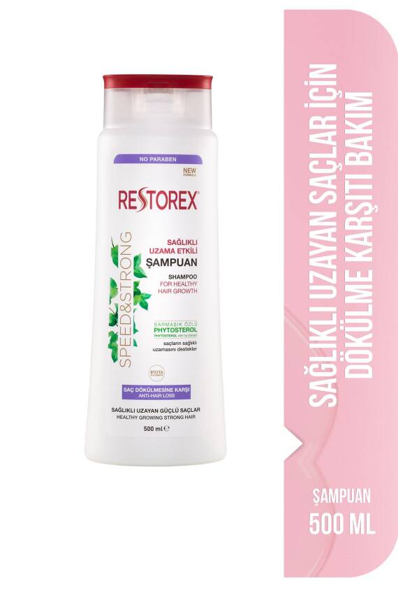 Restorex Saç Dökülmesine Karşı Ekstra Direnç Şampuanı 500ml - 1