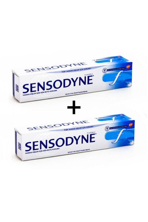 Sensodyne Diş Macunu Florürlü 100ml 2 Adet - 1