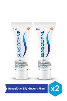 Sensodyne Ekstra Beyazlatıcı Diş Macunu 75ml X 2 Adet - Sensodyne