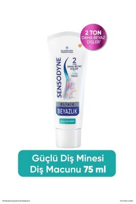 Sensodyne Klinik Beyazlık Güçlü Diş Minesi Diş Macunu 75ml - 2