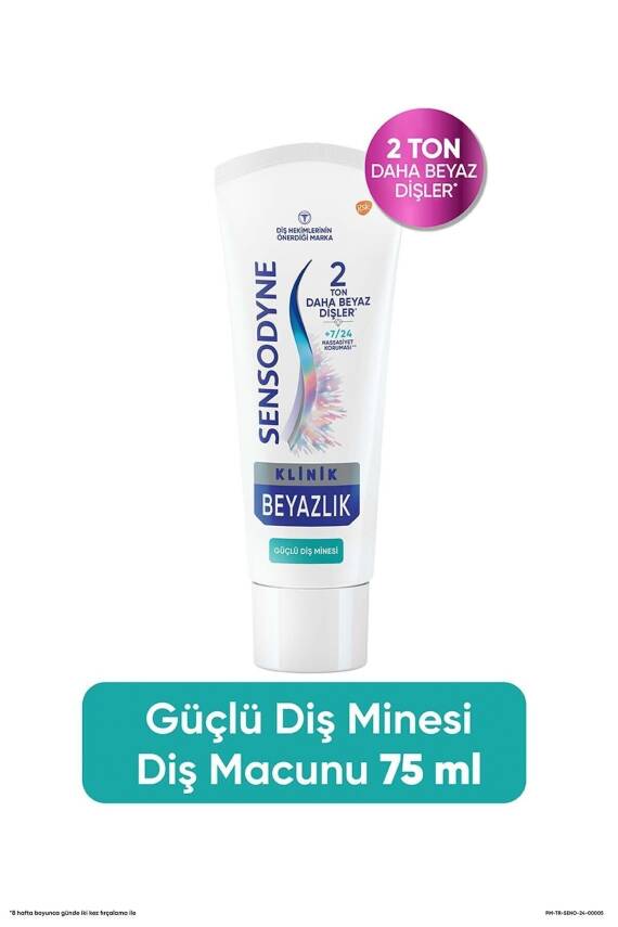 Sensodyne Klinik Beyazlık Güçlü Diş Minesi Diş Macunu 75ml - 2