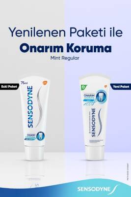 Sensodyne Onarım ve Koruma 75ml Naneli Diş Macunu 2'li Paket - 2