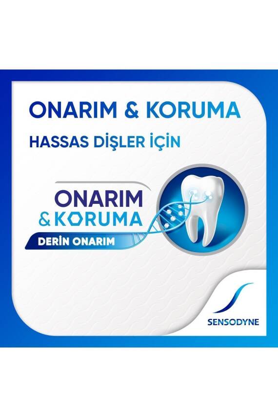 Sensodyne Onarım Ve Koruma 75ml Naneli Diş Macunu 4'lü Paket - 3