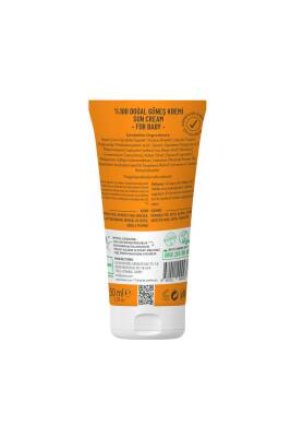 Siveno %100 Doğal Bebek Güneş Kremi Leke Karşıtı Antioksidan Nemlendirici Bitkisel Vegan UVA UVB SPF50 - 7