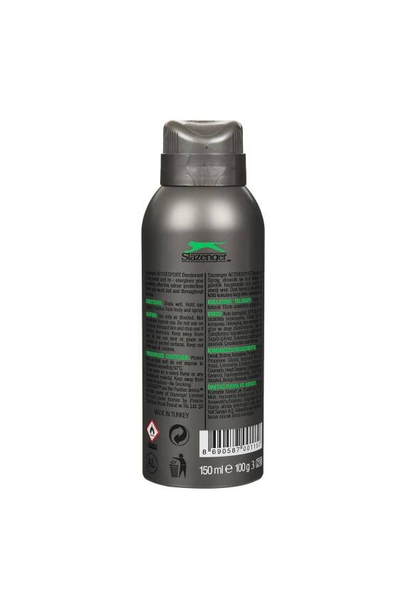 Slazenger Active Sport Erkek Deodorant Yeşil 150 ml - 2