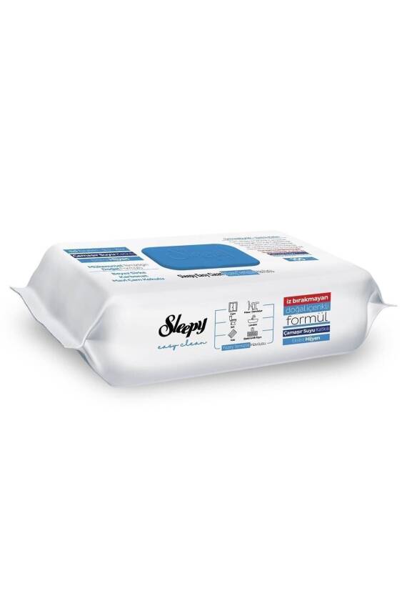 Sleepy Easy Clean Çamaşır Suyu Katkılı Yüzey Temizlik Havlusu&mendili 100 Yaprak - 2
