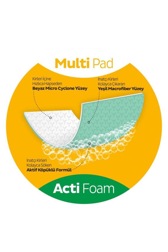 Sleepy Easy Clean Süper Yağ Çözücü Yüzey Temizlik Havlusu&mendili 30 Yaprak - 4