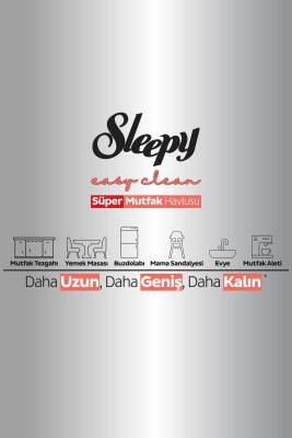 Sleepy Easy Clean Süper Yüzey Temizlik Mutfak Havlusu&mendili Greyfurt Yağlı 50 Yaprak - 5