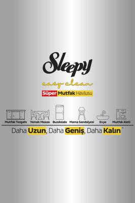 Sleepy Easy Clean Süper Yüzey Temizlik Mutfak Havlusu&mendili Limon Yağlı 50 Yaprak - 5