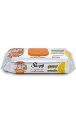 Sleepy Easy Clean Süper Yüzey Temizlik Mutfak Havlusu&mendili Portakal Yağlı 50 Yaprak - 2