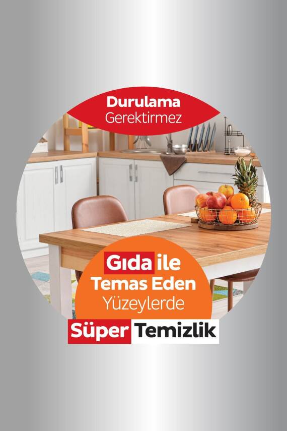Sleepy Easy Clean Süper Yüzey Temizlik Mutfak Havlusu&mendili Portakal Yağlı 50 Yaprak - 4