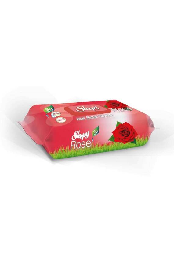 Sleepy Gül Kokulu Islak Mendil 90'lı - 1