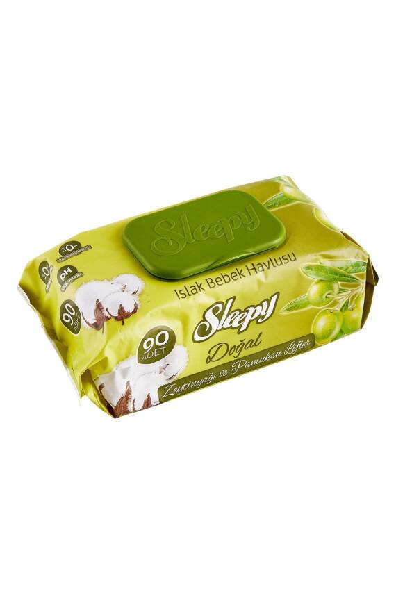 Sleepy Zeytinyağlı Islak Mendil 90'lı - 1