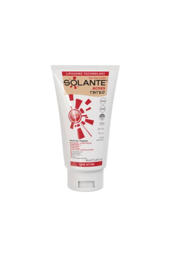 Solante Acnes Tinted Lotion SPF 50+ 50 ml - 1