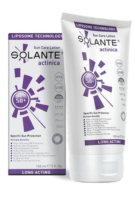 Solante Actinica Sun Care Lotion Spf 50 150 ml - 1