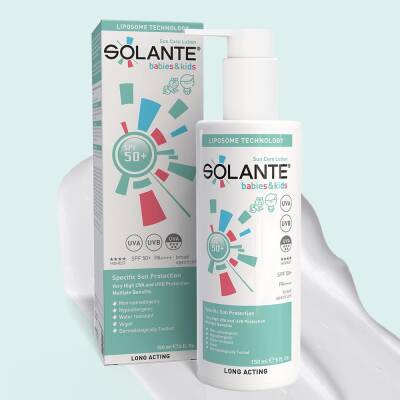 Solante Babies and Kids 50Spf +Sun Care Lotion 150ml - Solante