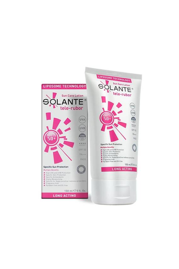 Solante Tele-Rubor Spf 50 Güneş Koruyucu Losyon 150 ml - 1