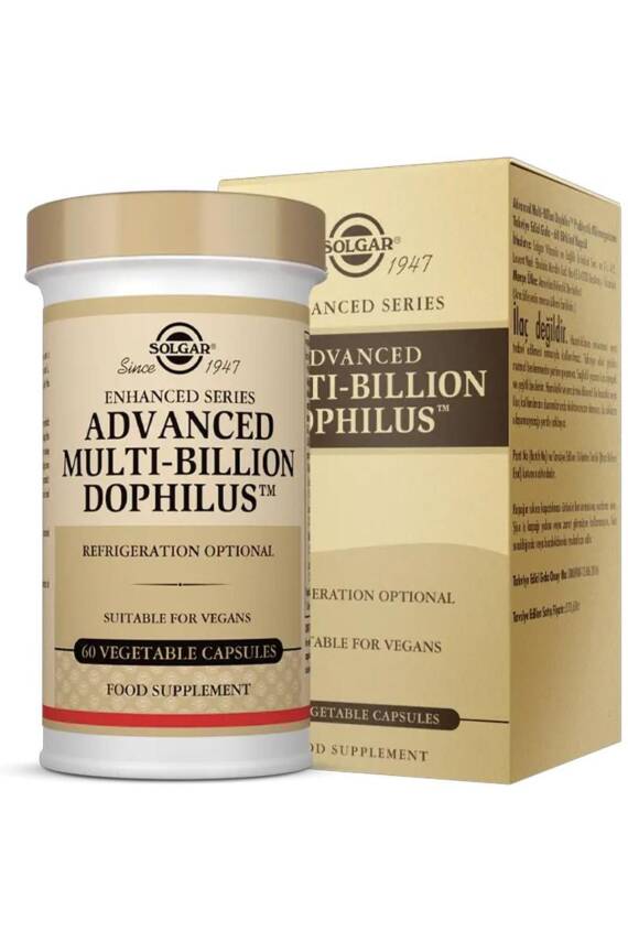 Solgar Advanced Multi-Billion Dophilus 60 Kapsül - 1