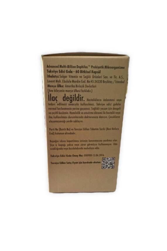 Solgar Advanced Multi-Billion Dophilus 60 Kapsül - 3