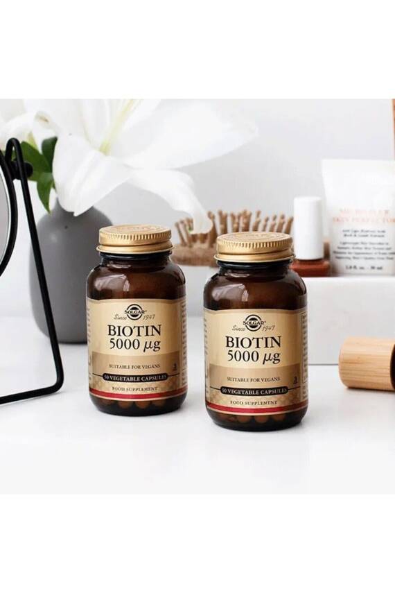 Solgar Biotin 5000 Mcg 50 Kapsul - 2