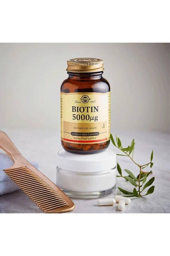 Solgar Biotin 5000 Mcg 50 Kapsul - 3