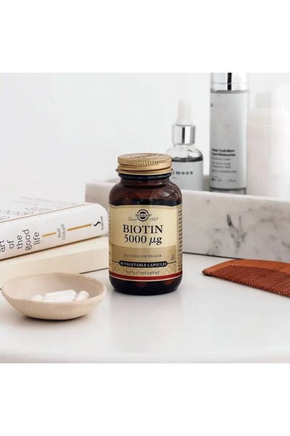 Solgar Biotin 5000 Mcg 50 Kapsul - 4