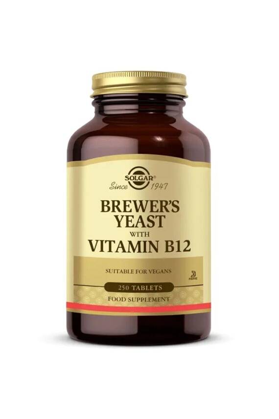 Solgar Brewer's Yeast With Vitamin B12 250 Tablet - 1