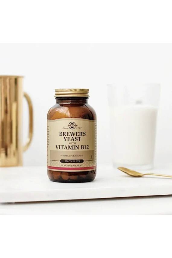 Solgar Brewer's Yeast With Vitamin B12 250 Tablet - 4