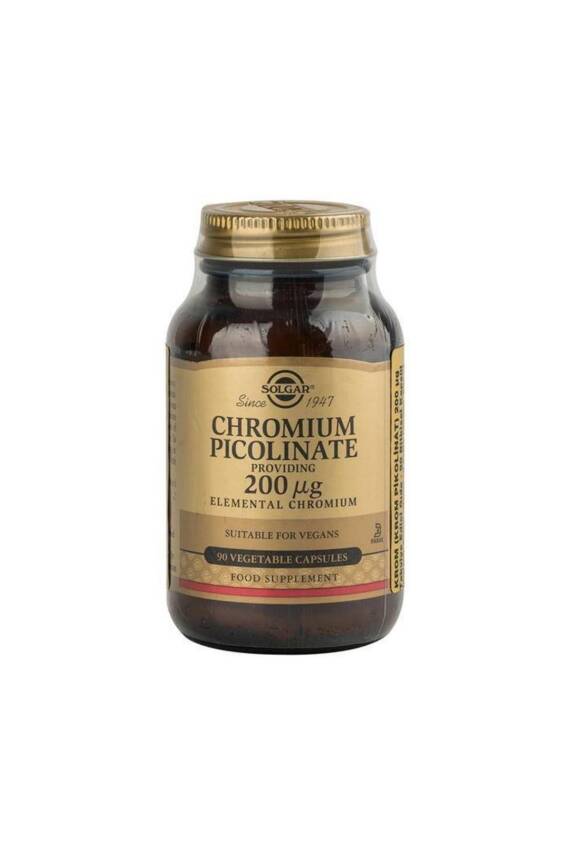 Solgar Chromium Picolinate 200g 90 Kapsül - 1