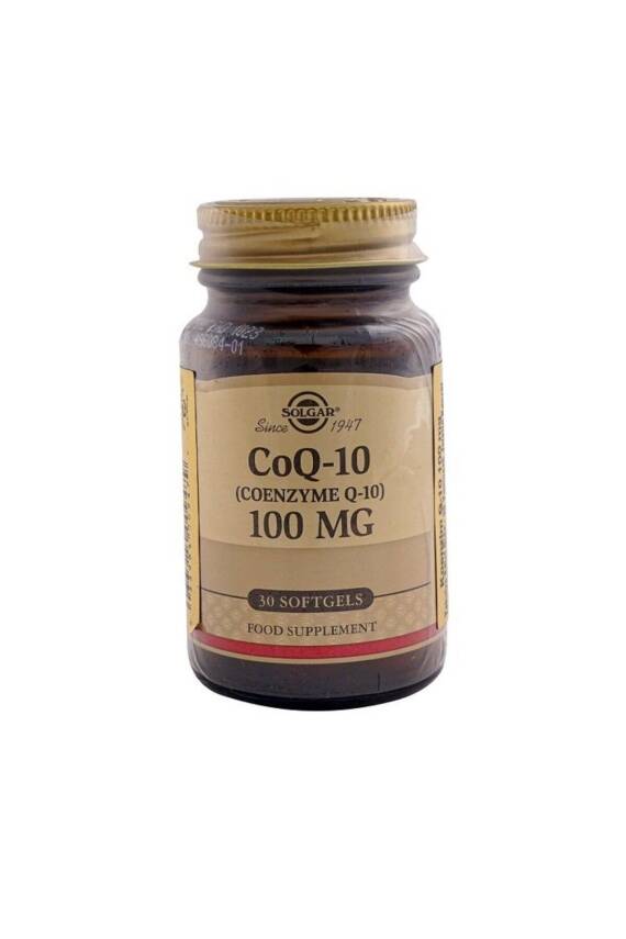 Solgar Coenzyme Q10 100mg 30 Softgel Kapsül - 1