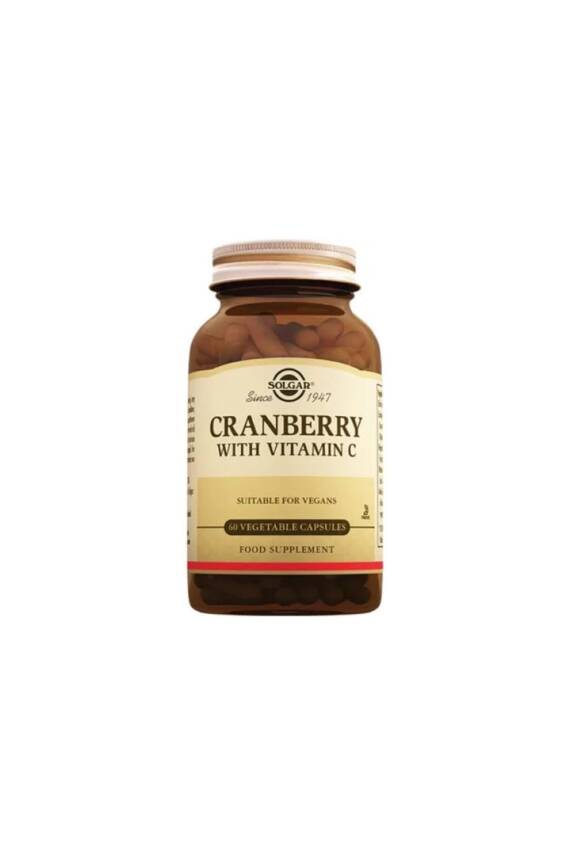 Solgar Cranberry With Vitamin C 60 Kapsül - 1