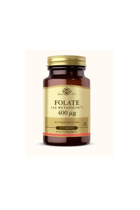 Solgar Folate 400 Mcg 50 Tablet - 1