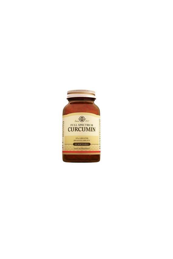 Solgar Full Spectrum Curcumin 30 Softgel Kapsül - 1