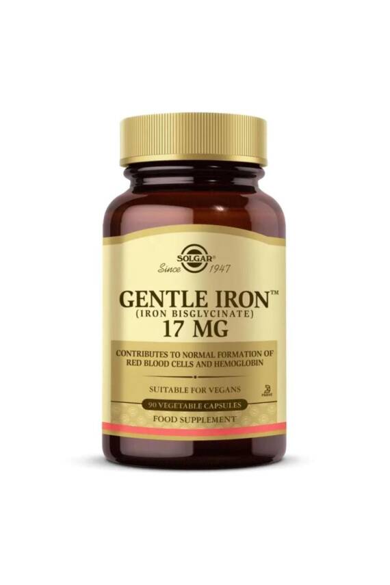 Solgar Gentle Iron 17 Mg 90 Kapsül - 1