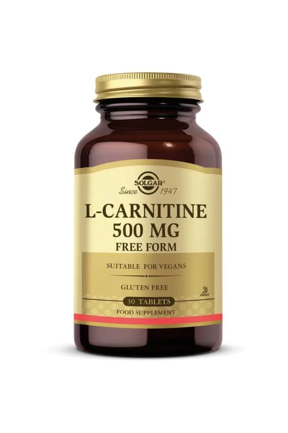 Solgar L-Carnitine 500 Mg 30 Tablet - 1