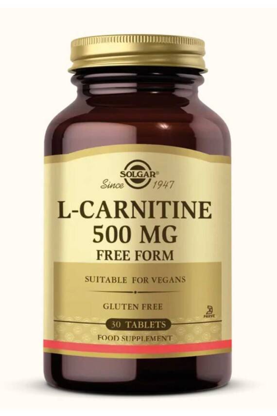 Solgar L-Carnitine 500 Mg 30 Tablet - 3