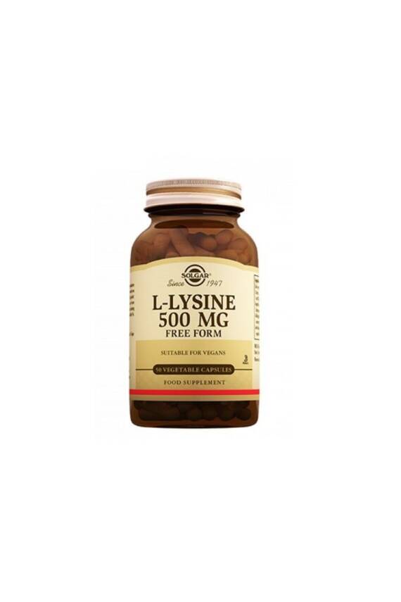 Solgar L-Lysine 500mg 50 Kapsül - 1