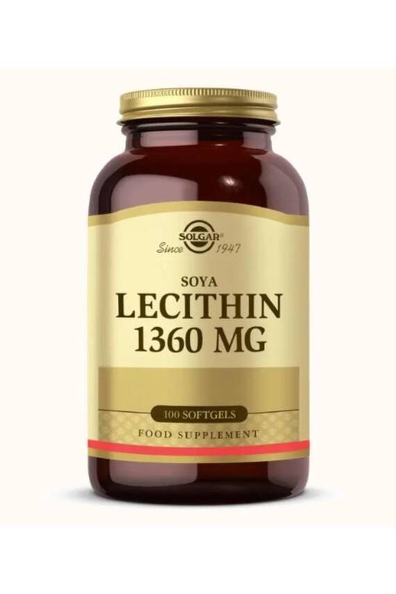 Solgar Lecithin 1360 Mg 100 Kapsül - 2