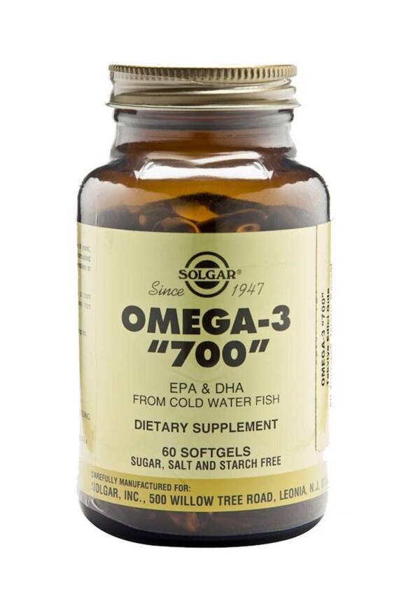 Solgar Omega-3 700 Mg 60 Kapsül - 1