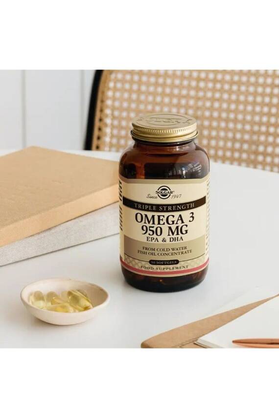 Solgar Omega-3 950 Mg 100 Kapsül - 4