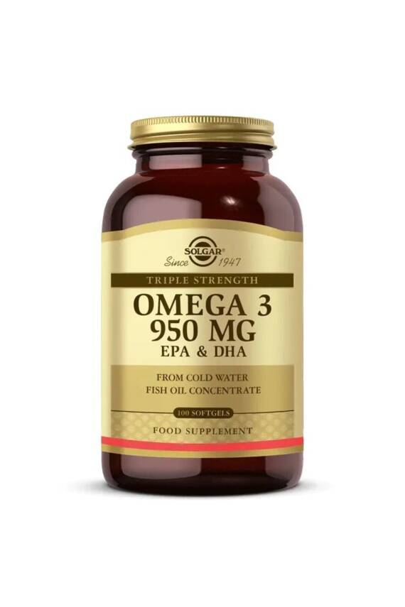 Solgar Omega-3 950 Mg 100 Kapsül - 1
