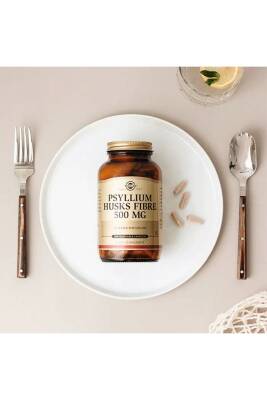 Solgar Psyllium Husks 500 Mg 200 Kapsül - 3