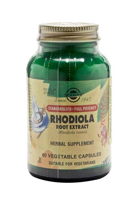 Solgar Rhodiola Root Extract 60 Kapsül - 1