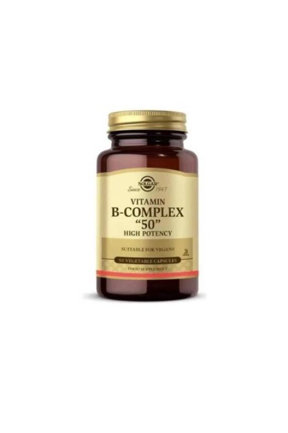 Solgar Vitamin B Complex 50 Mg 50 Kapsül - 1