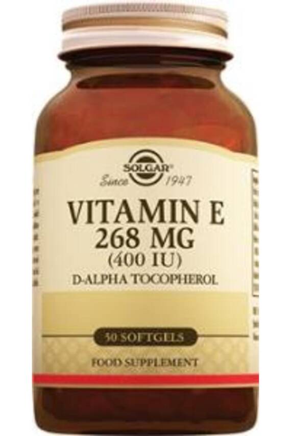 Solgar Vitamin E 268 Mg 400 Iu 50 Kapsül - 1